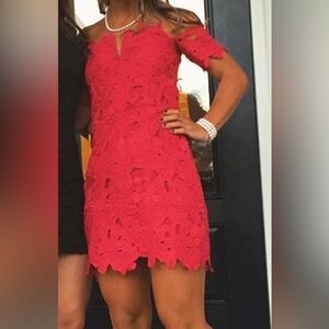 Red Semi Formal Cocktail Dress